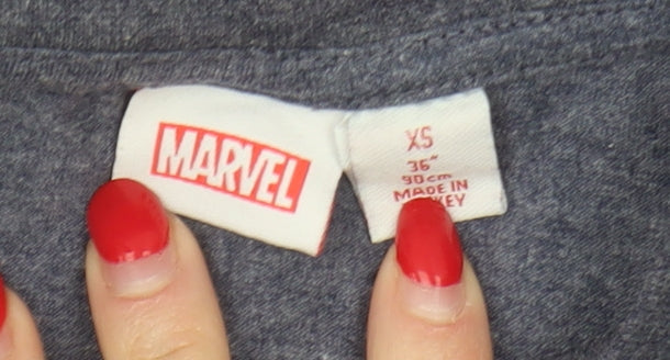 Marvel Captain America Blue Men's XS T-Shirt