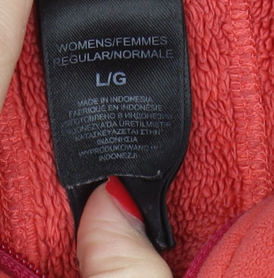 Womens UK Size L The North Face Red Basic Jacket