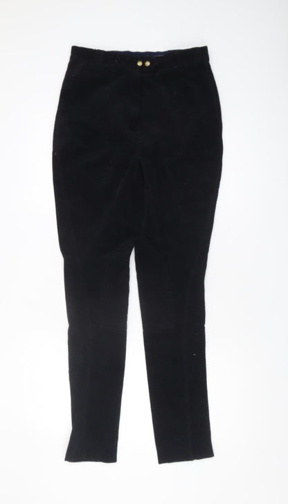 Womens UK Size L Harry Hall Regular Fit Jegging Black Trousers