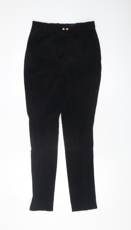 Womens UK Size L Harry Hall Regular Fit Jegging Black Trousers