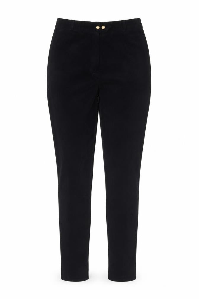 Womens UK Size L Harry Hall Regular Fit Jegging Black Trousers