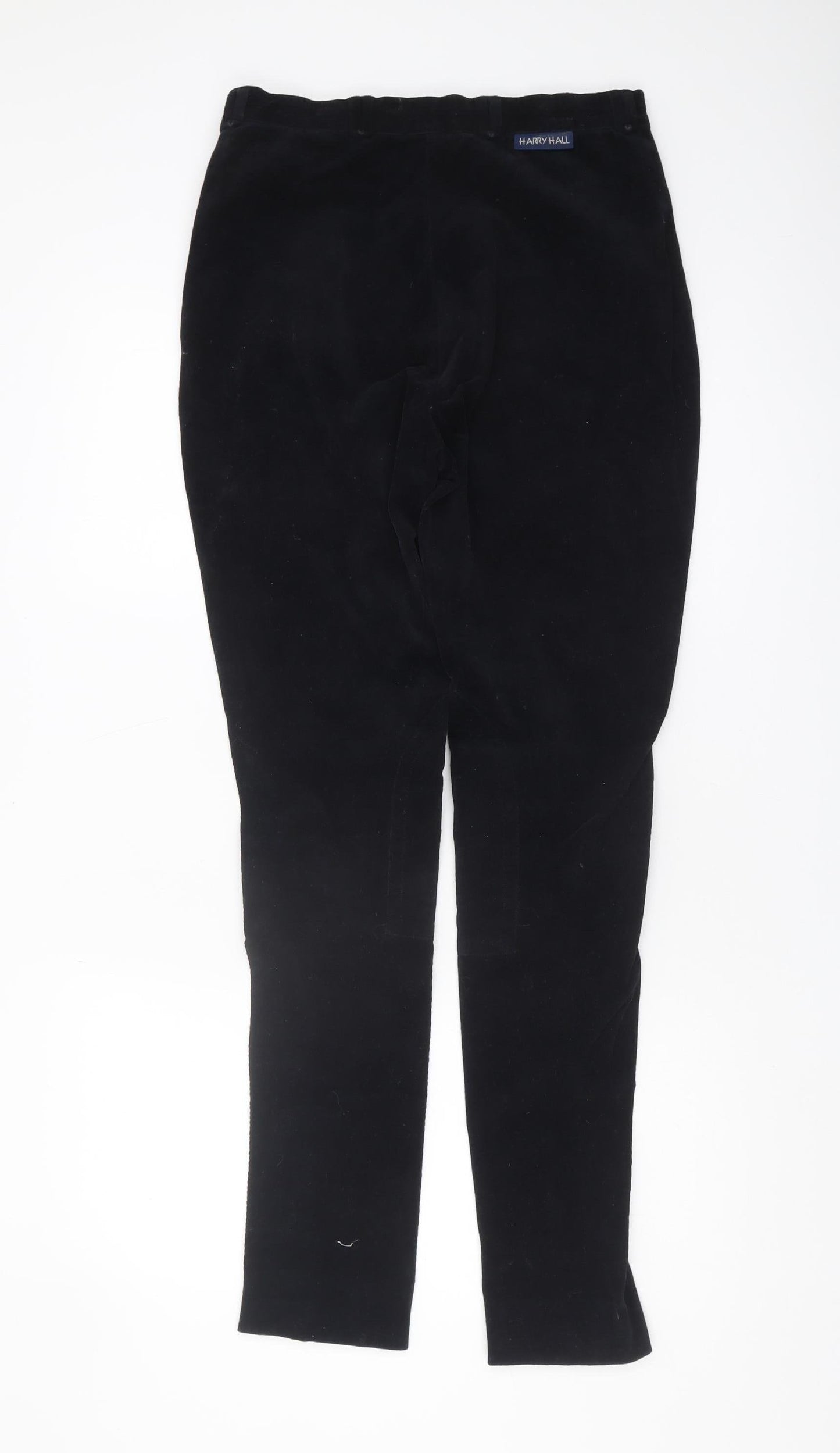 Womens UK Size L Harry Hall Regular Fit Jegging Black Trousers