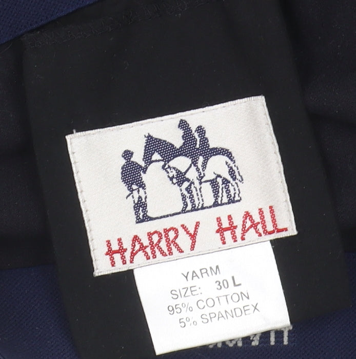 Womens UK Size L Harry Hall Regular Fit Jegging Black Trousers