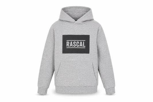 Rascal Boys Grey Hoodie, Size 13-14, Pullover with Logo