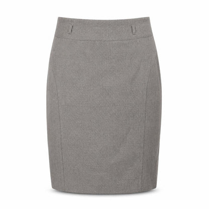 Next Women's Grey Pencil Skirt Size 10 Herringbone Pattern