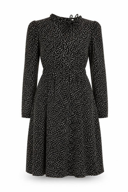 Marks and Spencer Womens Black Midi Dress Size 10