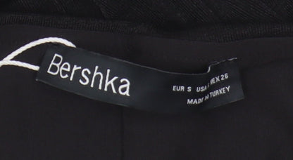 Bershka Women's Black Bodycon Dress Size 8