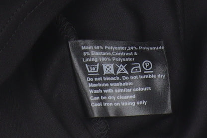 Womens UK Size 12 Roman Black Basic Blouse