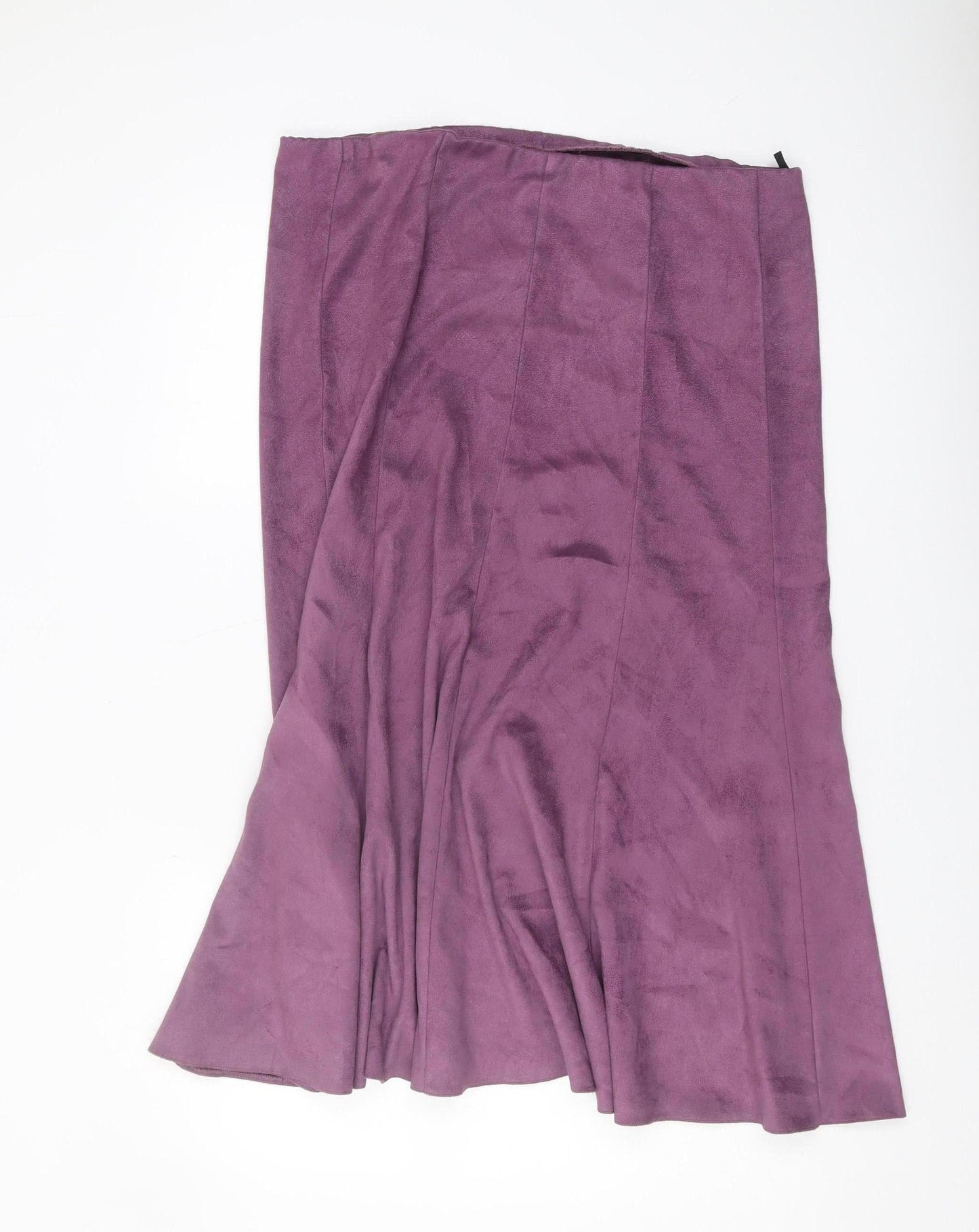 Marks and Spencer Women’s Purple Long Flare Skirt Size 14