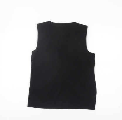 Banana Republic Women's Black Sleeveless Tank, Size S
