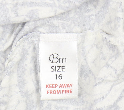 Womens UK Size 16 BM Peasant  Skirt
