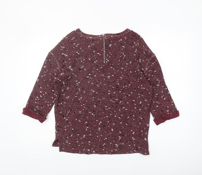Womens UK Size 10 NEXT Red Basic Blouse