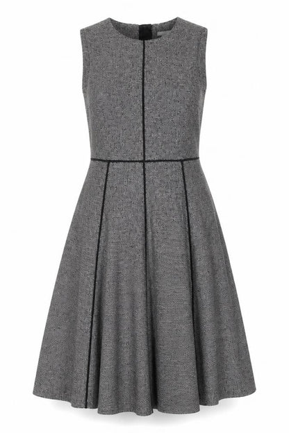 H&M Women's Grey Dress, Size 12, Sleeveless, Knit