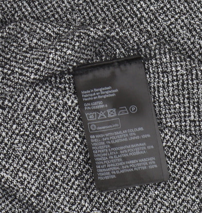 H&M Women's Grey Dress, Size 12, Sleeveless, Knit