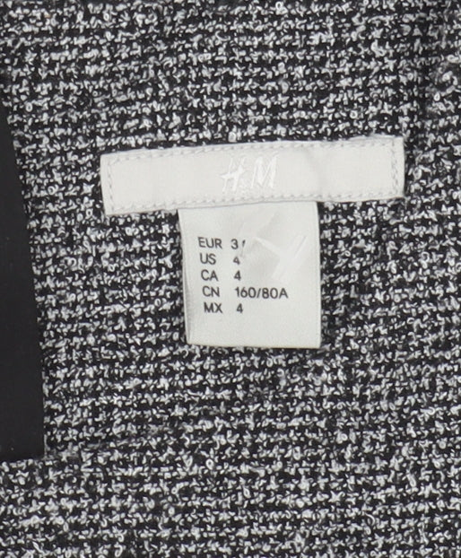 H&M Women's Grey Dress, Size 12, Sleeveless, Knit