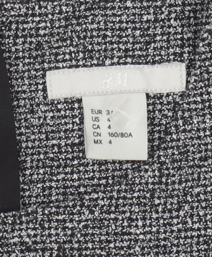 H&M Women's Grey Dress, Size 12, Sleeveless, Knit