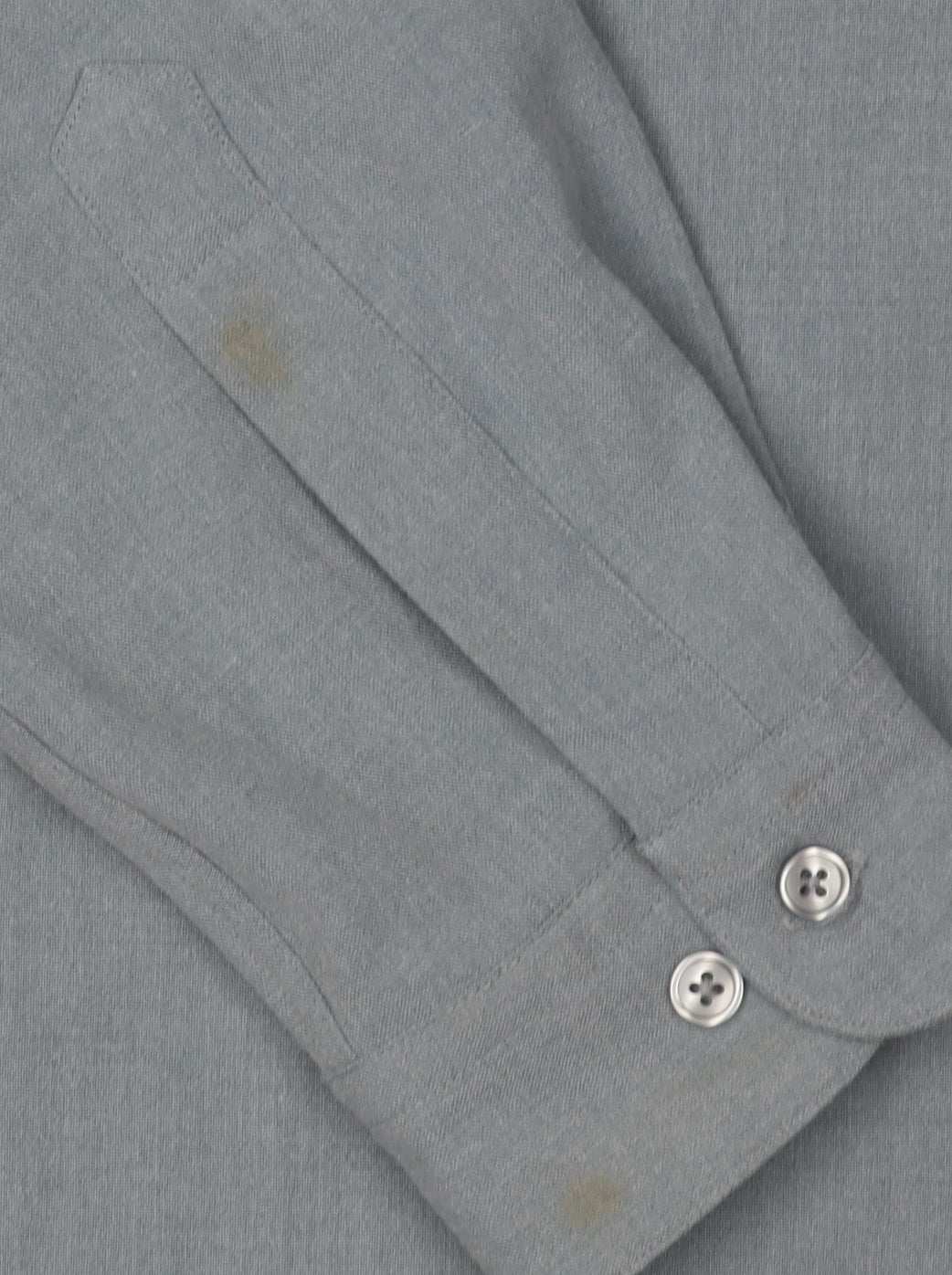 Lakeland Men's Blue Long Sleeve Button-Up Shirt S