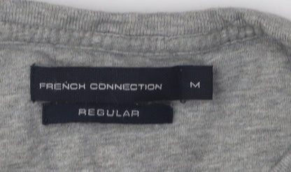 Mens UK Size M French Connection Grey  T-Shirt