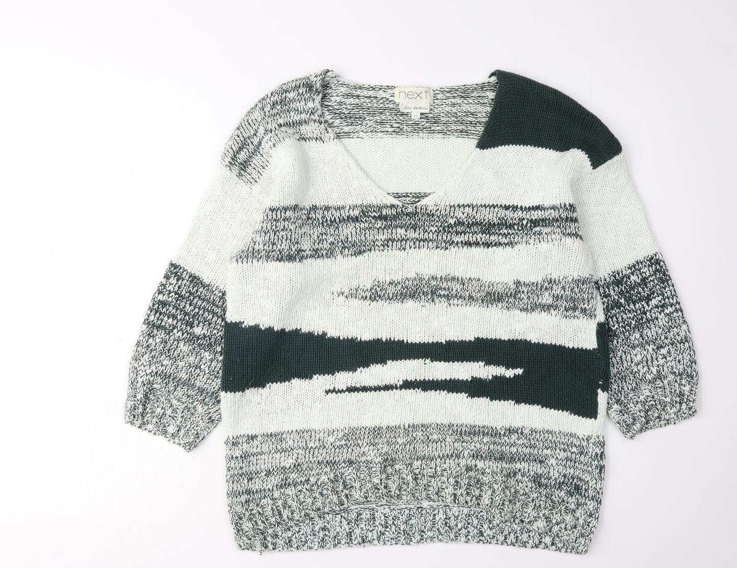 Womens UK Size 14 NEXT Multicoloured Pullover Jumper