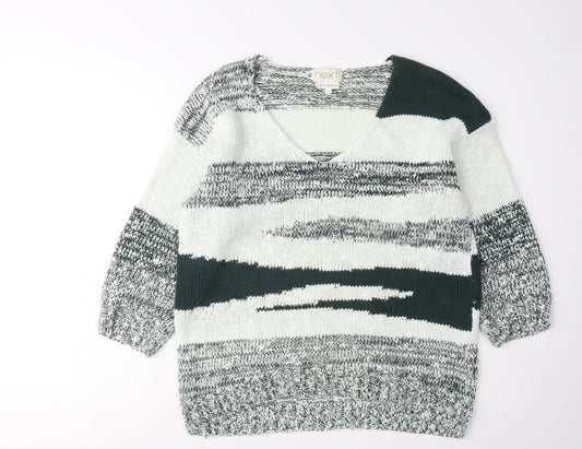 Womens UK Size 14 NEXT Multicoloured Pullover Jumper