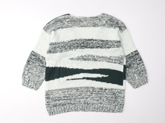 Womens UK Size 14 NEXT Multicoloured Pullover Jumper