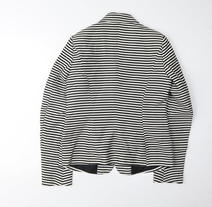 Kew 159 Women's Black Striped Blazer Size 10