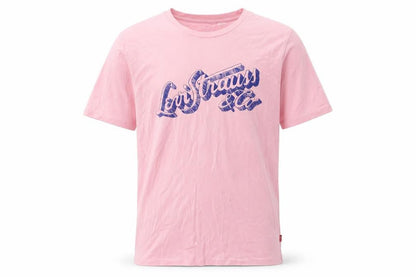 Mens UK Size S Levi's Pink  T-Shirt