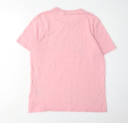 Levi's Men Pink Graphic Print T-Shirt S
