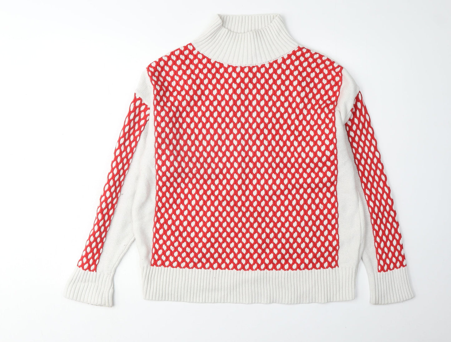 Womens UK Size M Marks and Spencer Multicoloured Pullover Jumper