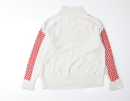 Womens UK Size M Marks and Spencer Multicoloured Pullover Jumper