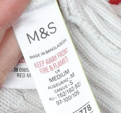Womens UK Size M Marks and Spencer Multicoloured Pullover Jumper