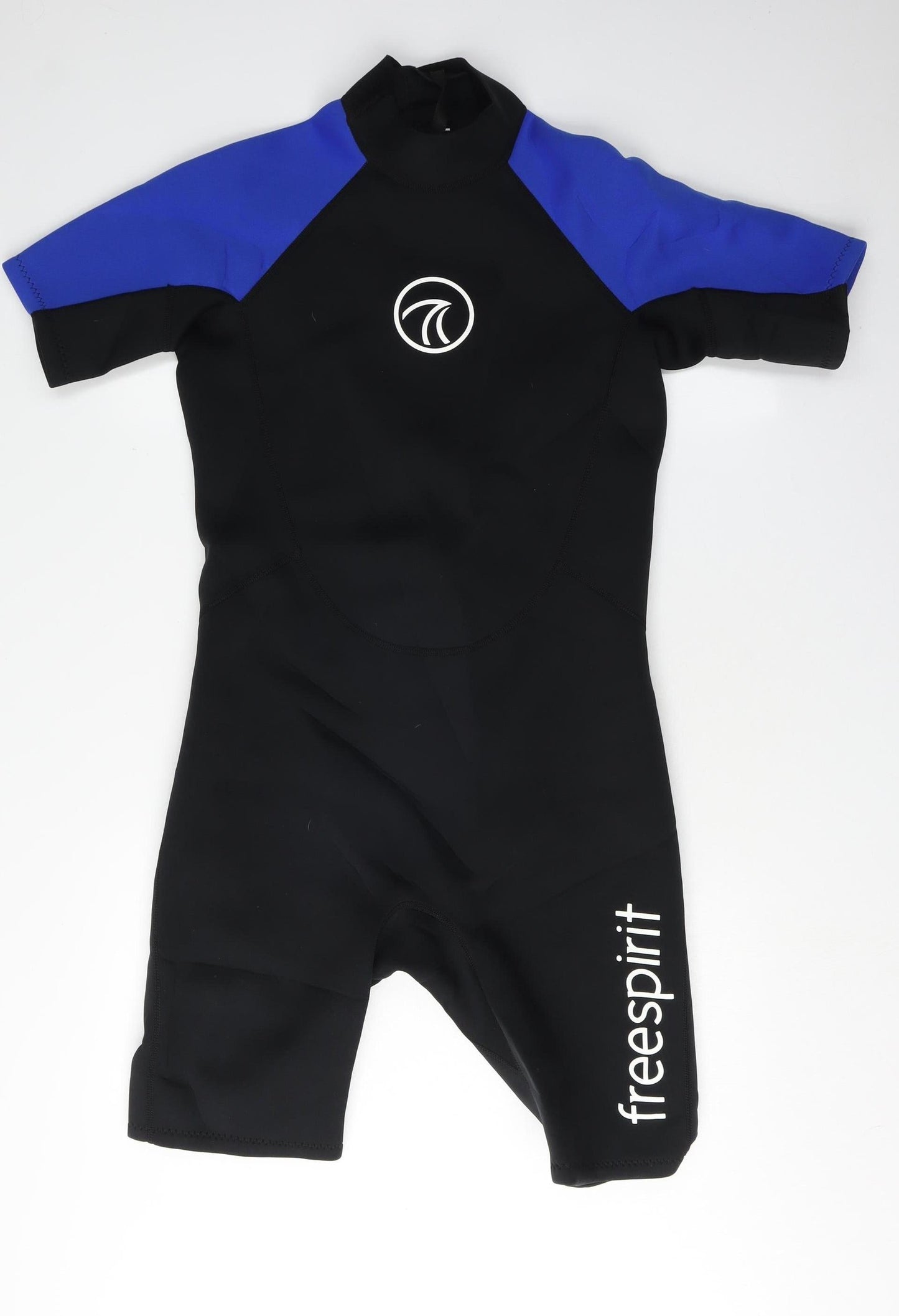 Freespirit Men's Black and Blue Short Wetsuit L