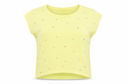 Womens UK Size M QED London Yellow Basic Blouse