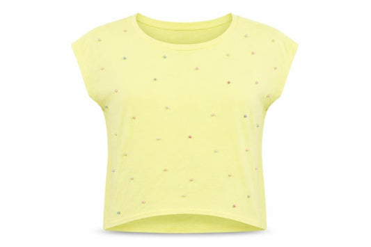 Womens UK Size M QED London Yellow Basic Blouse