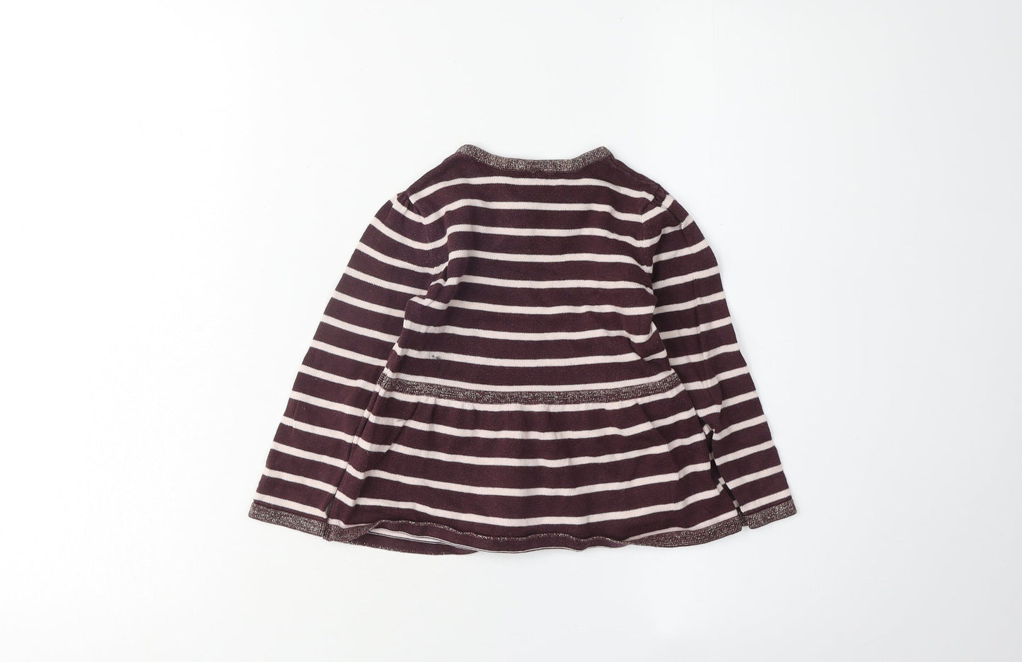 Esprit Girls Multicoloured Striped Pullover Jumper 2-3 Years