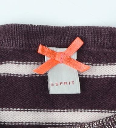 Esprit Girls Multicoloured Striped Pullover Jumper 2-3 Years