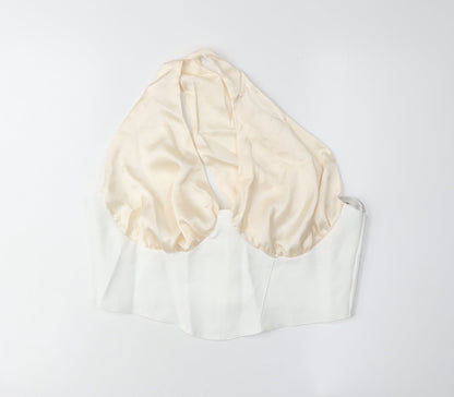 Womens UK Size 16 ASOS DESIGN Ivory Camisole Blouse