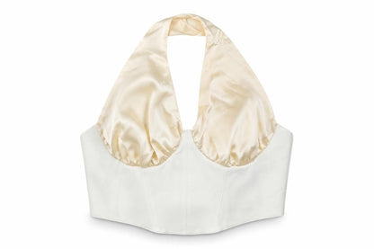 Womens UK Size 16 ASOS DESIGN Ivory Camisole Blouse