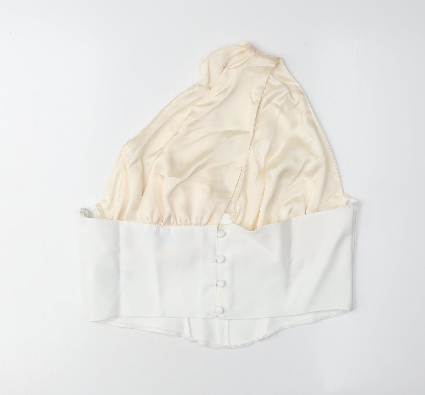 Womens UK Size 16 ASOS DESIGN Ivory Camisole Blouse