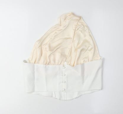 Womens UK Size 16 ASOS DESIGN Ivory Camisole Blouse