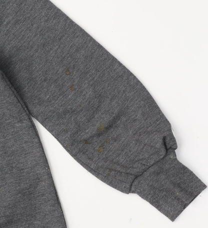 Nike Girls Grey Logo Hoodie, 5-6 Years, Casual Pullover