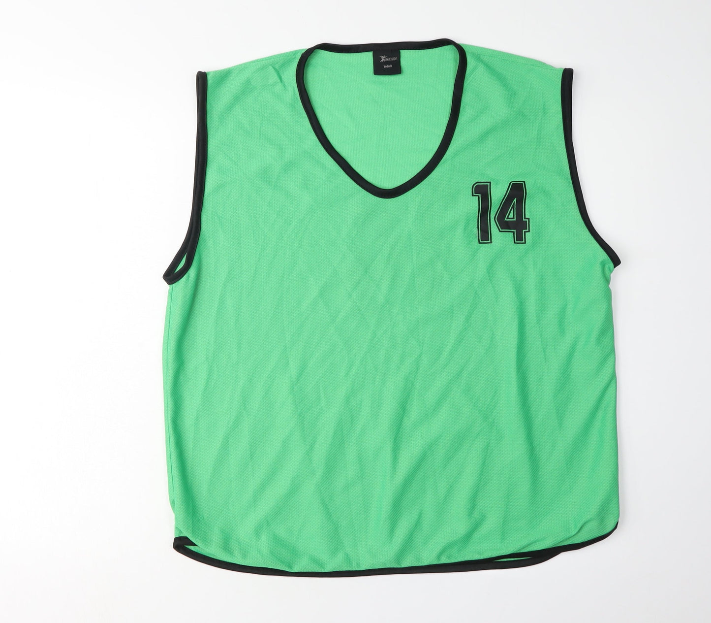 Precision Unisex Green Tank for Running & Gym - Size M