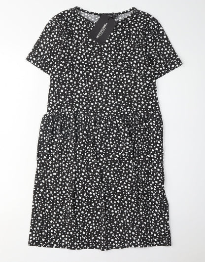 PrettyLittleThing Women's Black Dress Size 12
