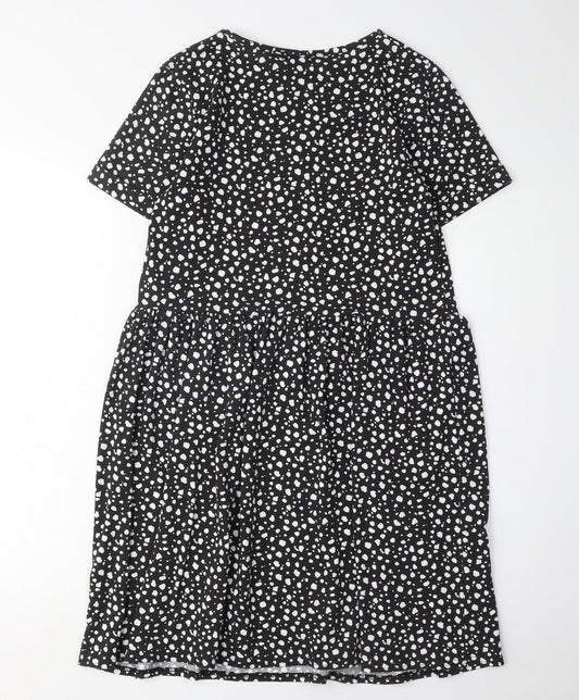 PrettyLittleThing Women's Black Dress Size 12