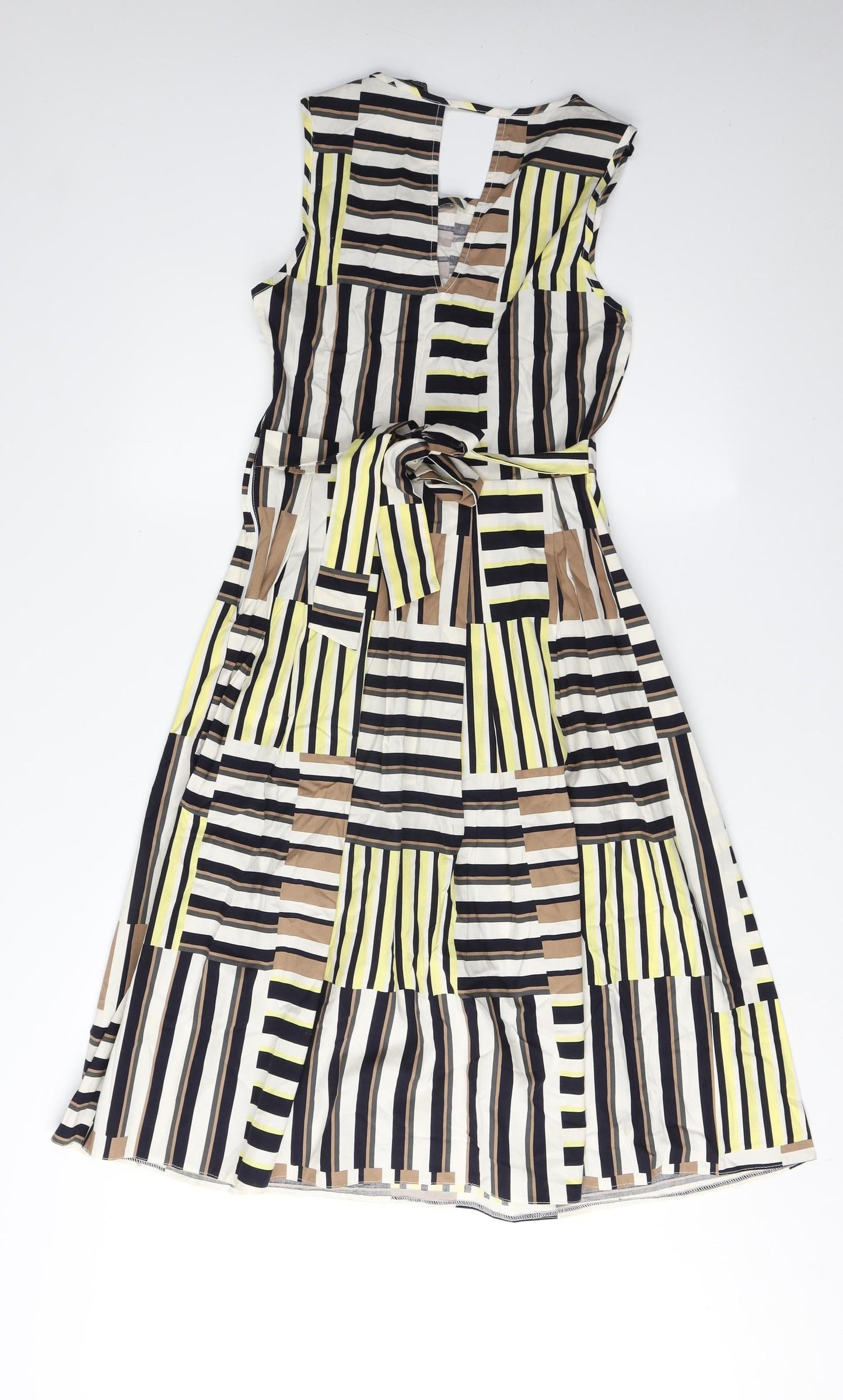 Dorothy Perkins Women's Multicoloured Striped Dress, Size 10