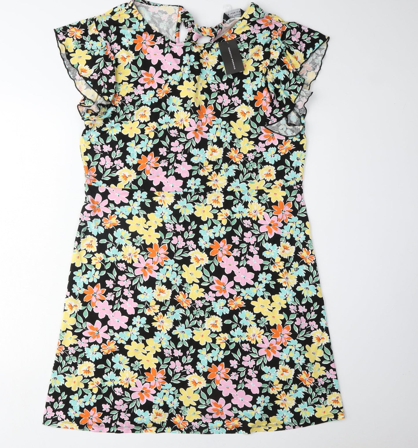 Dorothy Perkins Women’s Multicolour Floral Dress, Size 18