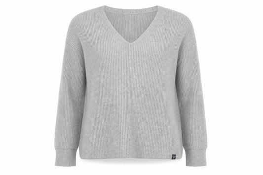 Womens UK Size 10 Superdry Grey Pullover Jumper