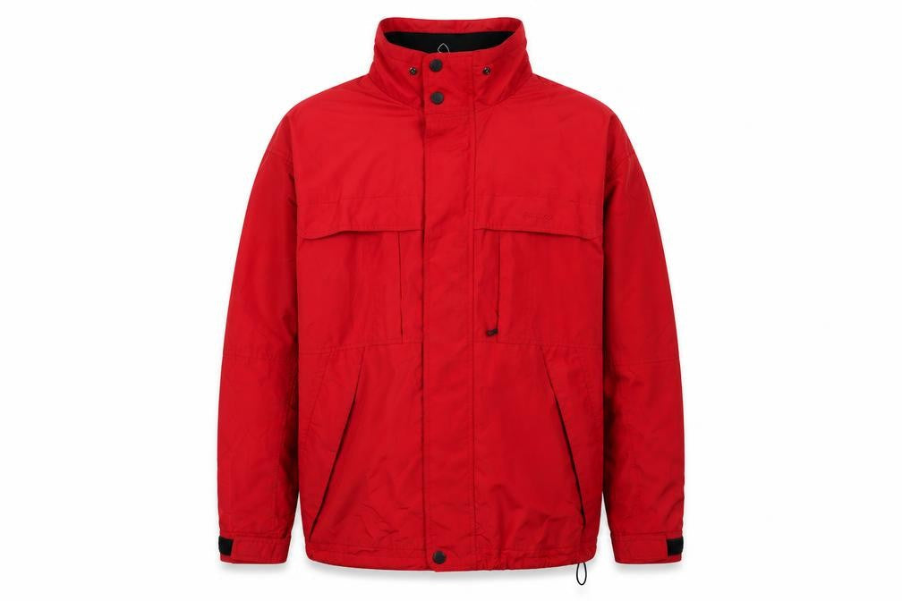Mens UK Size L SKAG Red Windbreaker Coat