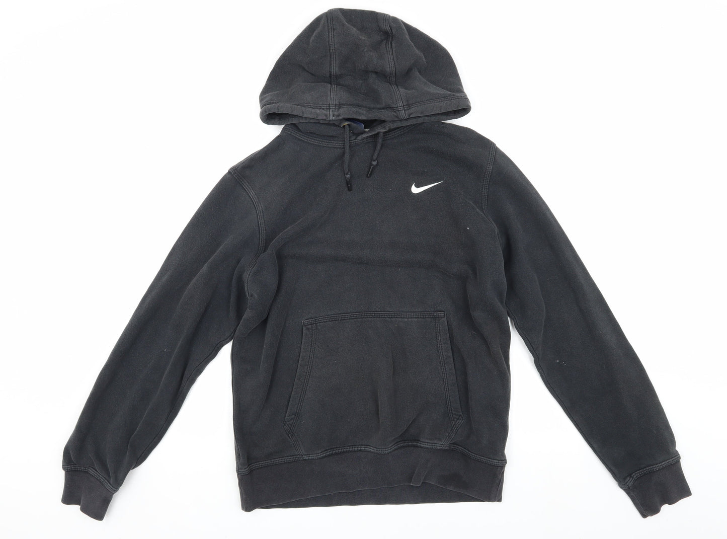 Mens UK Size M Nike Black Pullover Hoodie