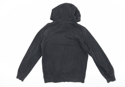 Mens UK Size M Nike Black Pullover Hoodie